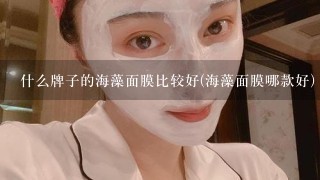 什么牌子的海藻面膜比较好(海藻面膜哪款好)